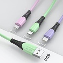 Cable Multi USB, 3 en 1 Cable de Carga Universal Nylon Cable de Carga Múltiple Micro USB Tipo C