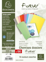 Caja de carpetillas Exacompta (5pack x 100 uds)